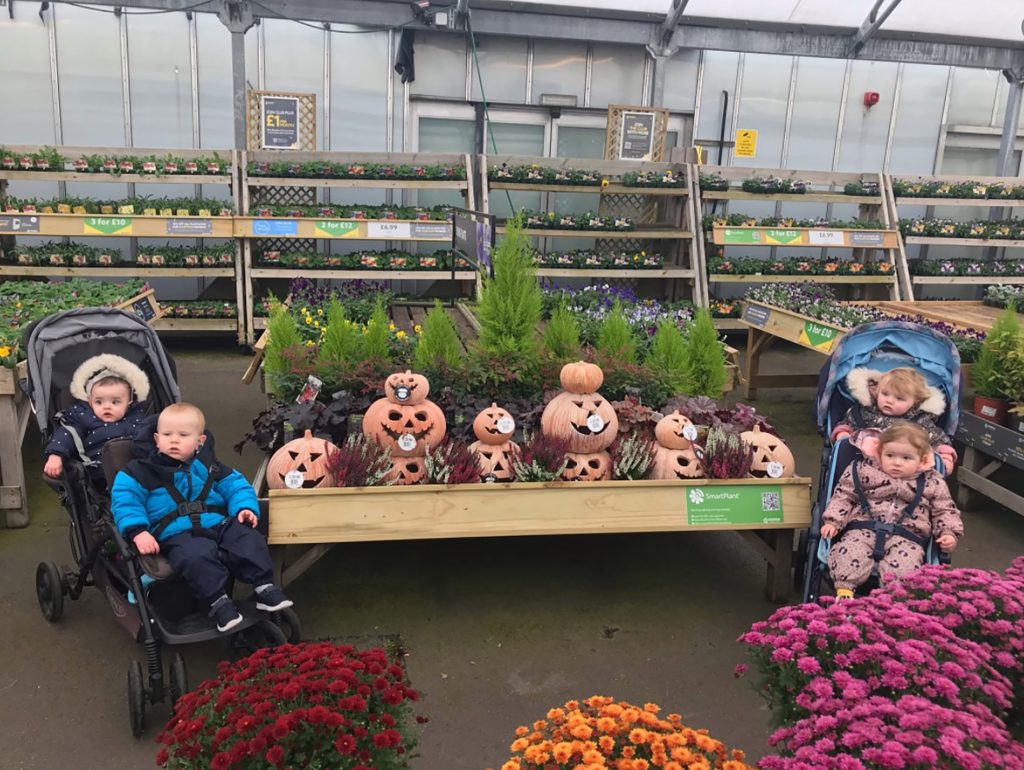 Trips out to Dobbies Garden centre